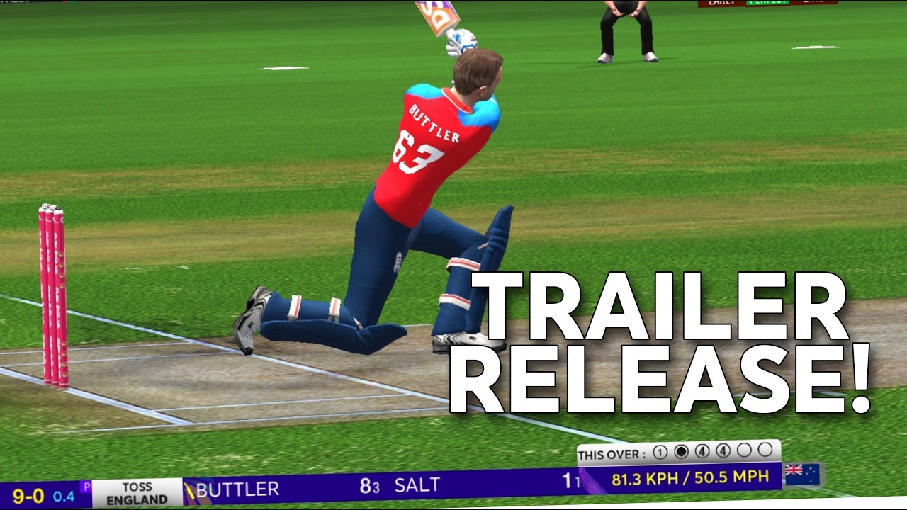 Трейлер обновления v4.4 и дата выхода игры Game Changer 5 Cricket!