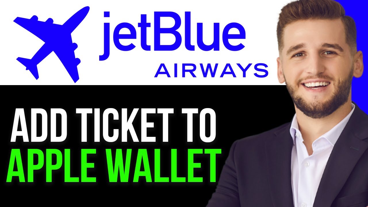 NEW!HOW TO ADD JETBLUE FLIGHT TICKET TO APPLE WALLET 2024!(FASTER METHOD)