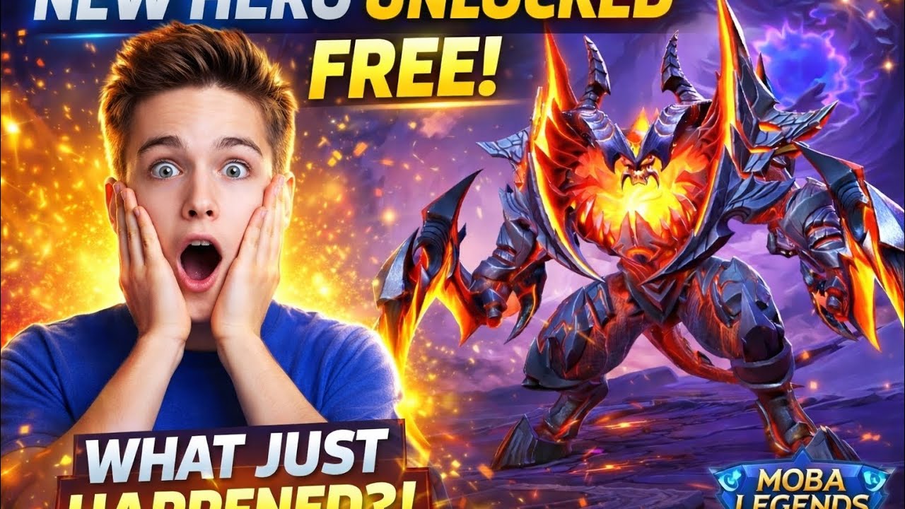 New Hero unlock Free 🤯Moba legends Ab ye kya hogya!! 