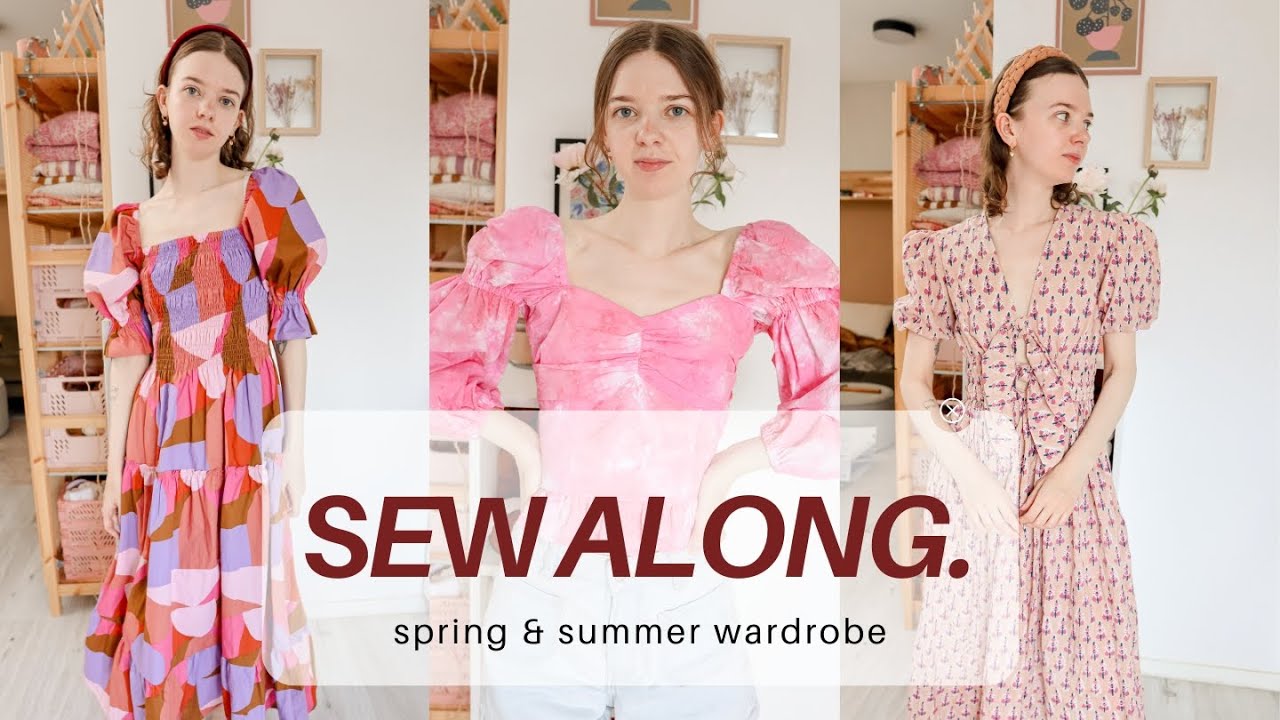 Sew Along: Shirred Dress + ME2019 + Hacked Elliot Top!