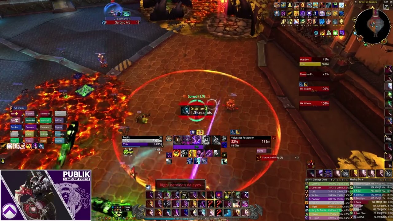 Mythic Mug'Zee - Shadow Priest Voidweaver PoV (11.1.5)