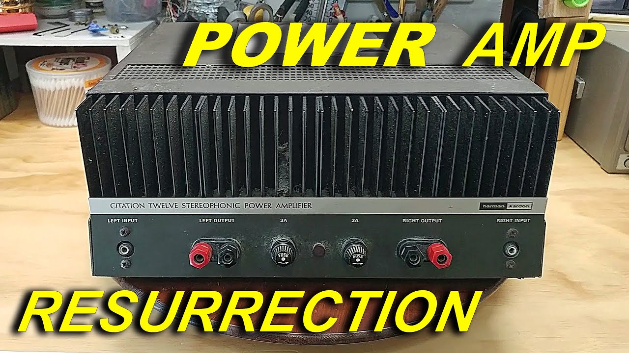 Harman Kardon Citation Twelve Restoration