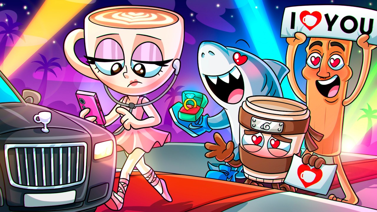 ¡BALLERINA CAPPUCCINA IGNORA A TODOS DURANTE 24 HORAS! Italian Brainrot Animación
