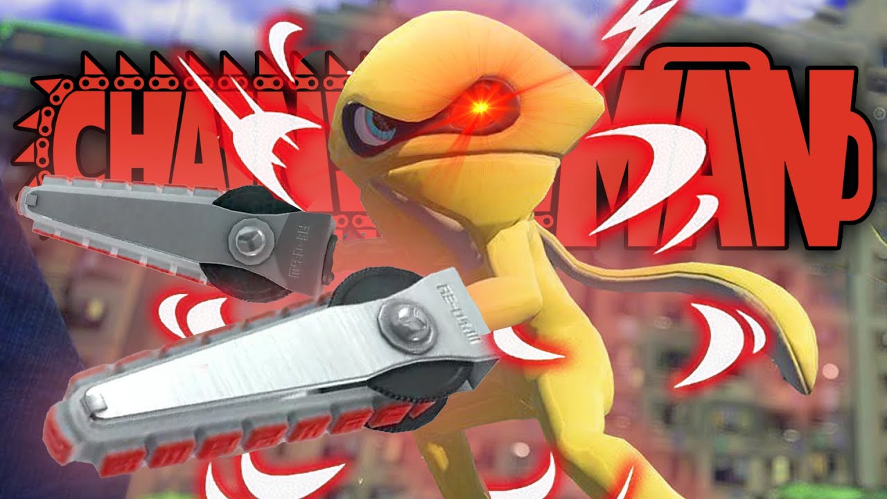 CHAINSAW MAN | Splatoon 3 Splatana Stamper Montage