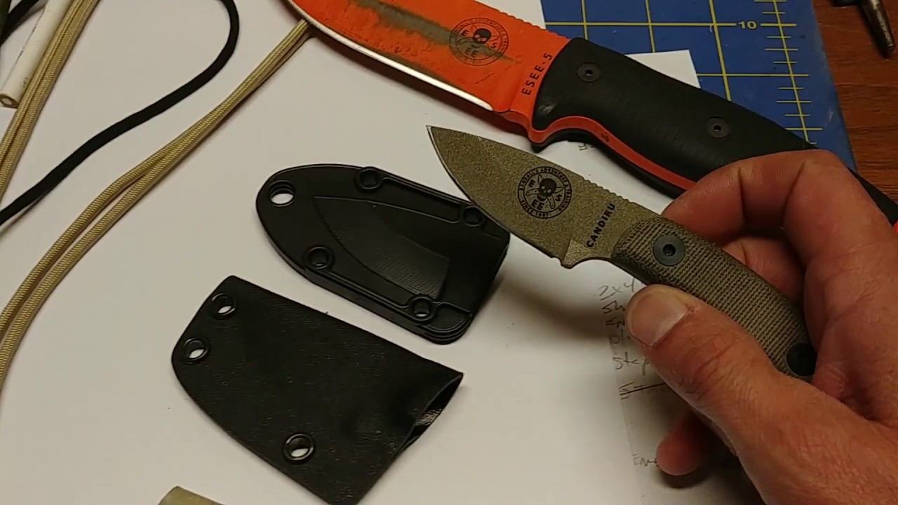 ESEE CANDIRU SHEATHS - REDTAILRAY