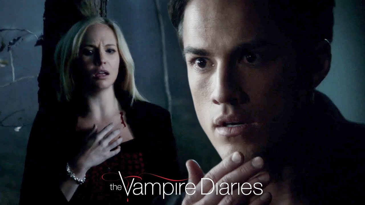 Caroline Gets a Killer Hybrid Bite for Her Birthday | The Vampire Diaries