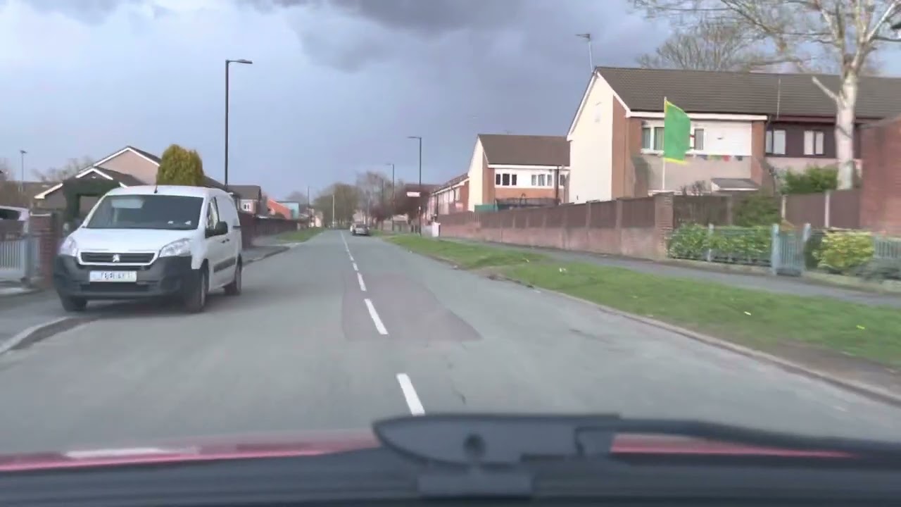 18- Реальный тестовый маршрут Cheetham Hill, сторона Ancote, возможен в 14:22 и рано утром