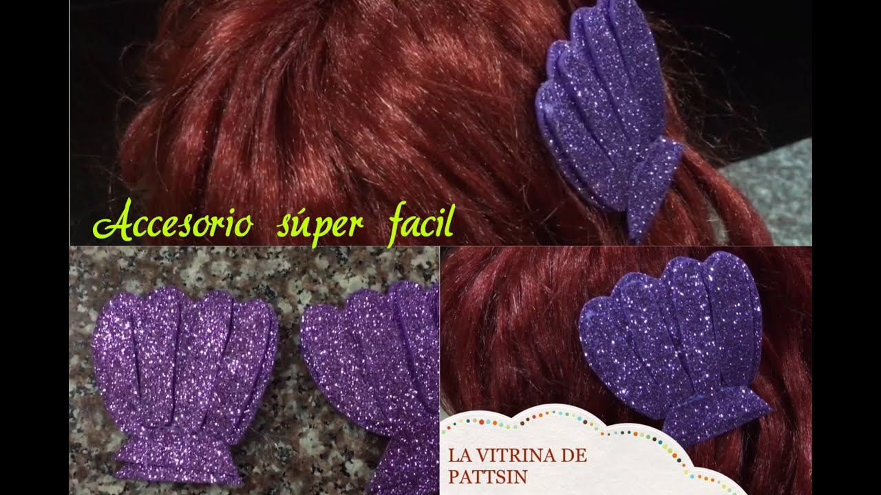 Accesorio para disfraz de sirenita super facil #arielcostume #costume #cosplay #disfraces