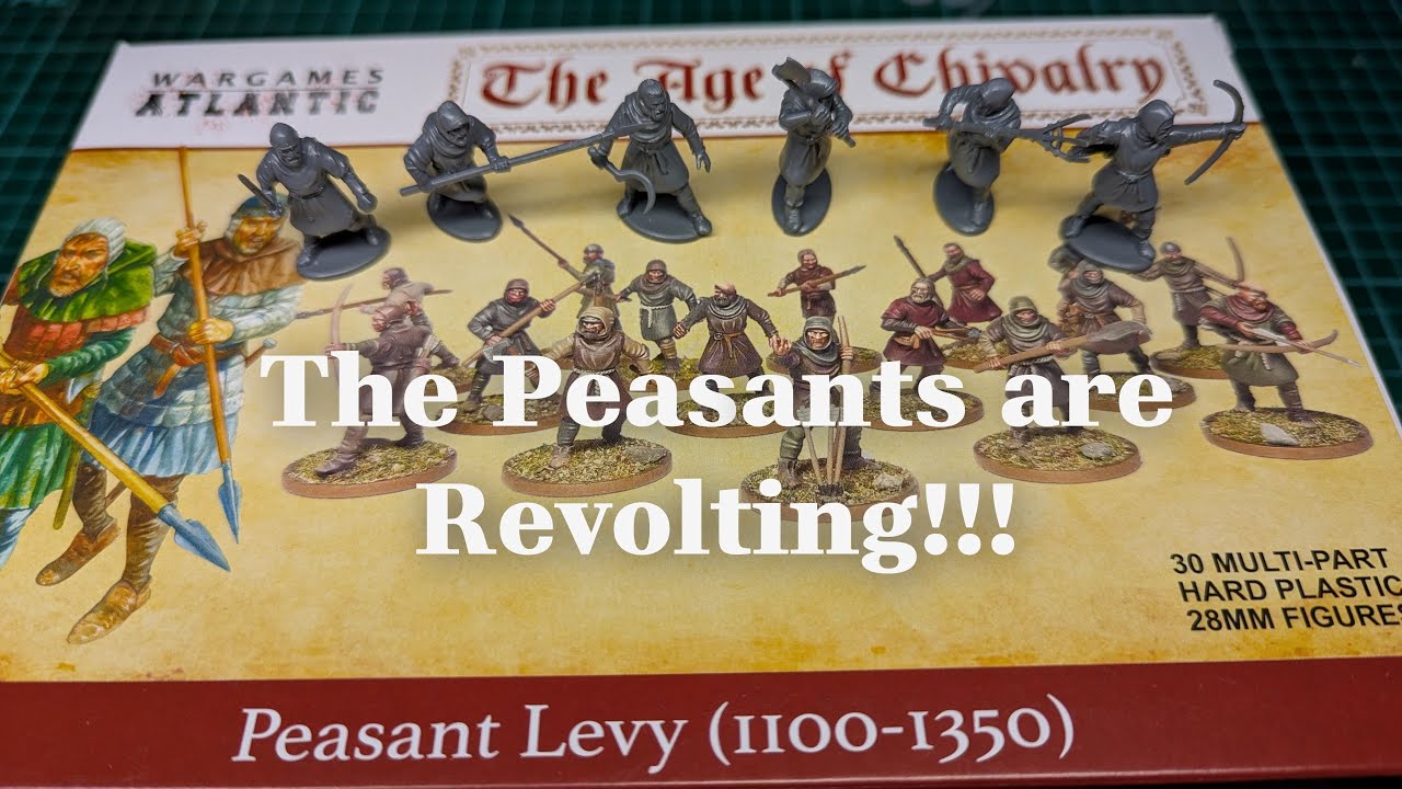 Unboxing Wargames Atlantic's Peasant Levy