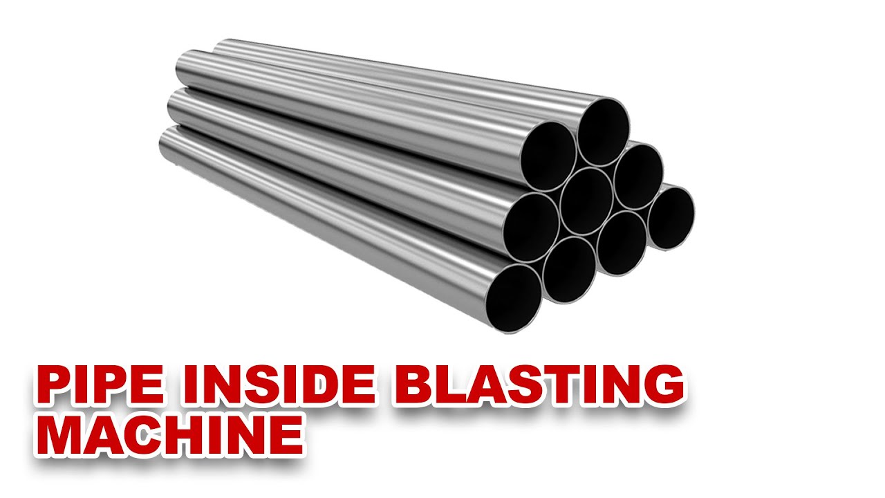 Inside blasting of pipes - PIPE INBLAST 4500 DUO ECO by FerroECOBlast