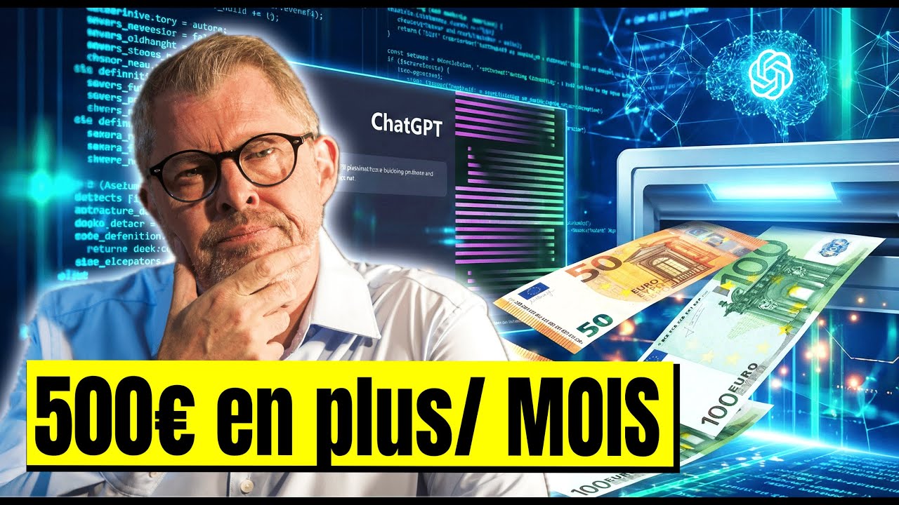 Comment gagner 500 € par mois avec ChatGPT (Démonstration)
