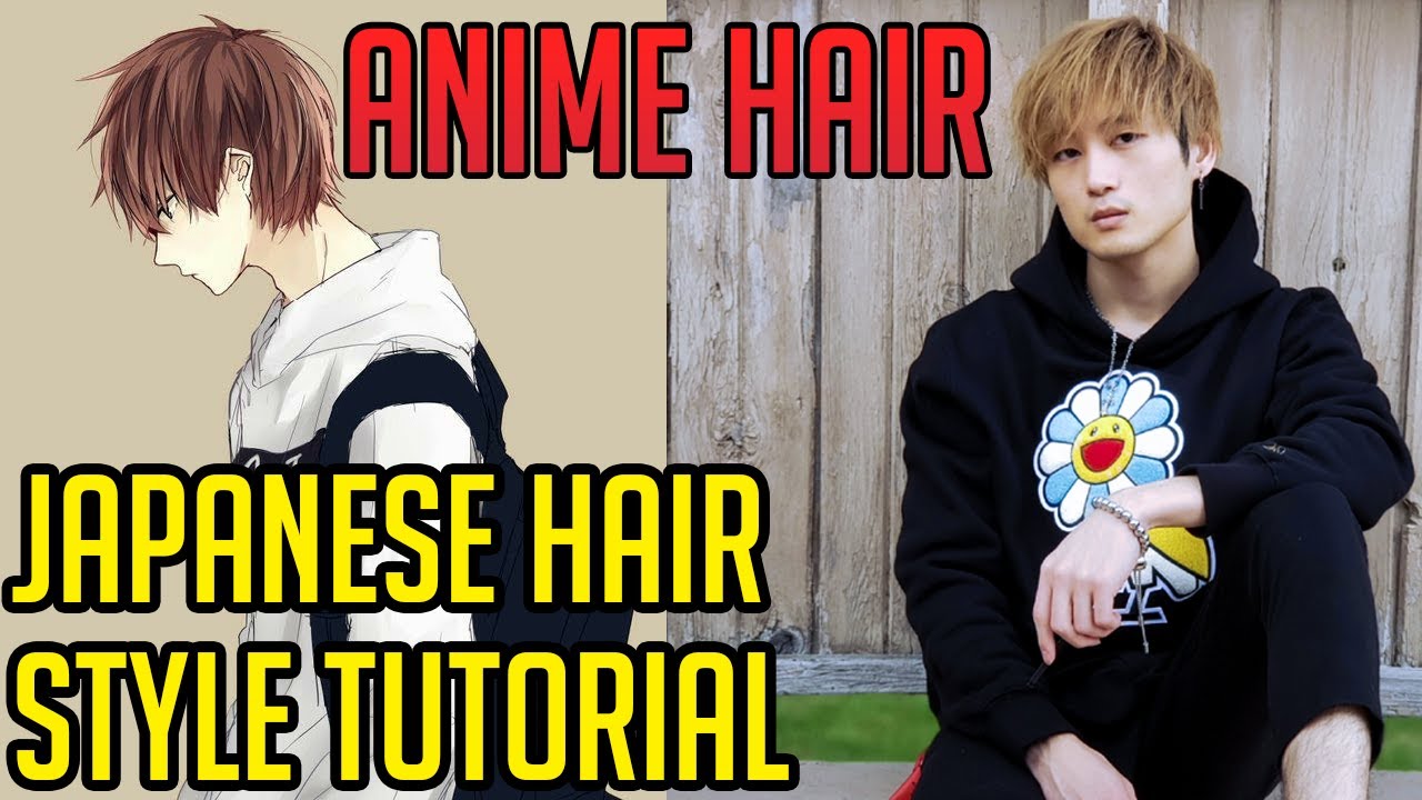 How To Have Anime Hair in Real Life | Japanese Hair Styling Tutorial | Asian Men Hair styles in 2020
