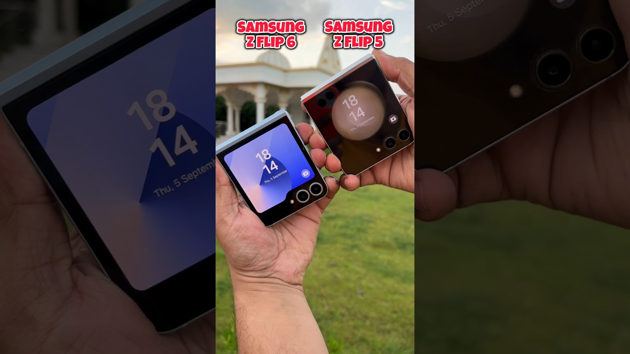 Samsung Z Flip 6 vs Samsung Z Flip 5 