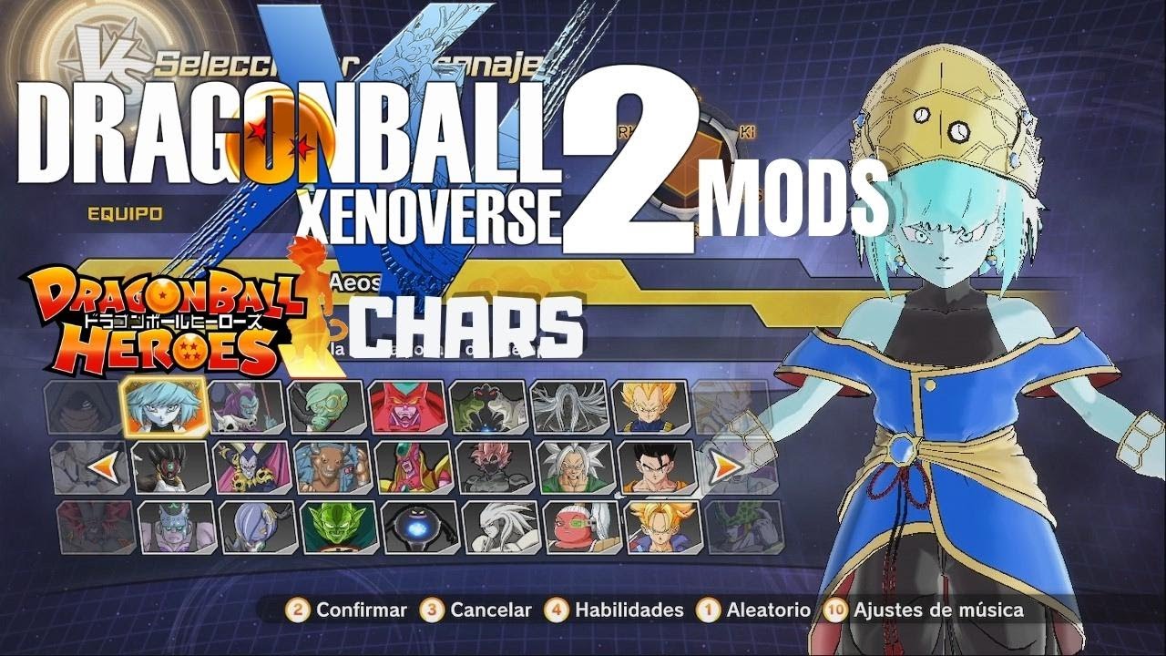 DRAGON BALL XENOVERSE 2 MODS | Dragon Ball Heroes Mods