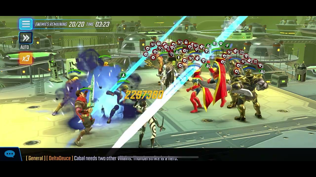 Thunderstrike Raid Node 8 Strategy - Hit 1