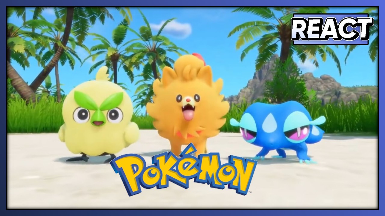 Реакция на Pokémon Winds Waves