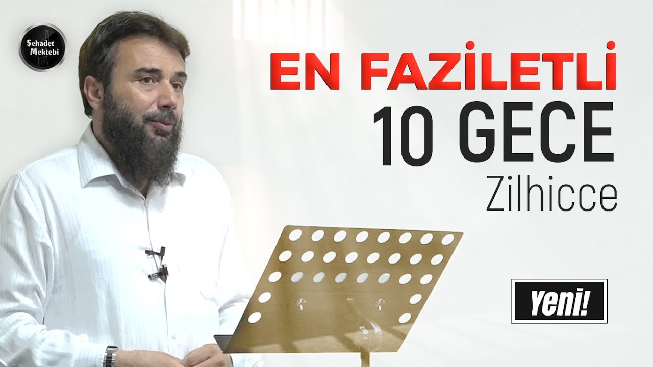 EN FAZİLETLİ 10 GECE - Zilhicce'nin İlk 10 Gününde Bunları Mutlaka Yapın | Murat Gezenler