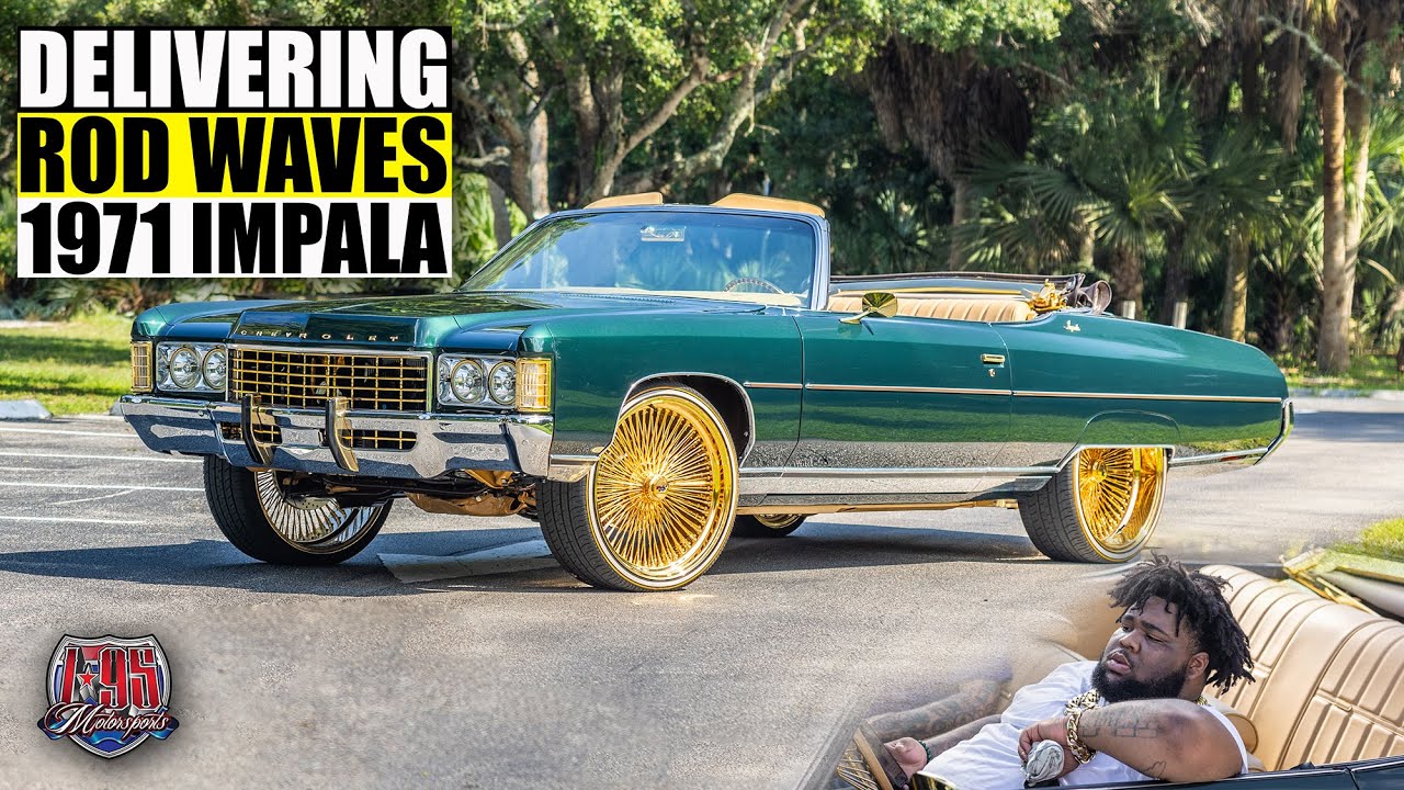 Delivering Rod Wave's 1971 Impala! *First Drive*