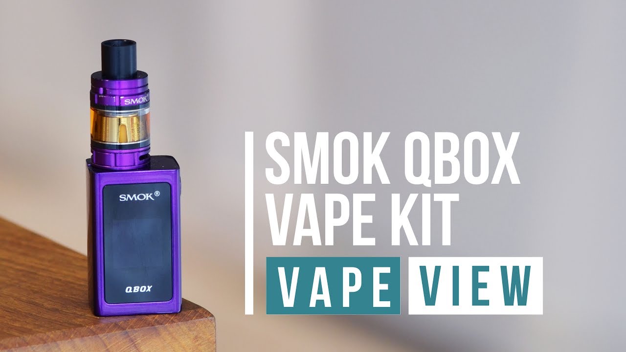 SMOK QBOX 50w Vape Kit Review - Vape View | VAPE SUPERSTORE