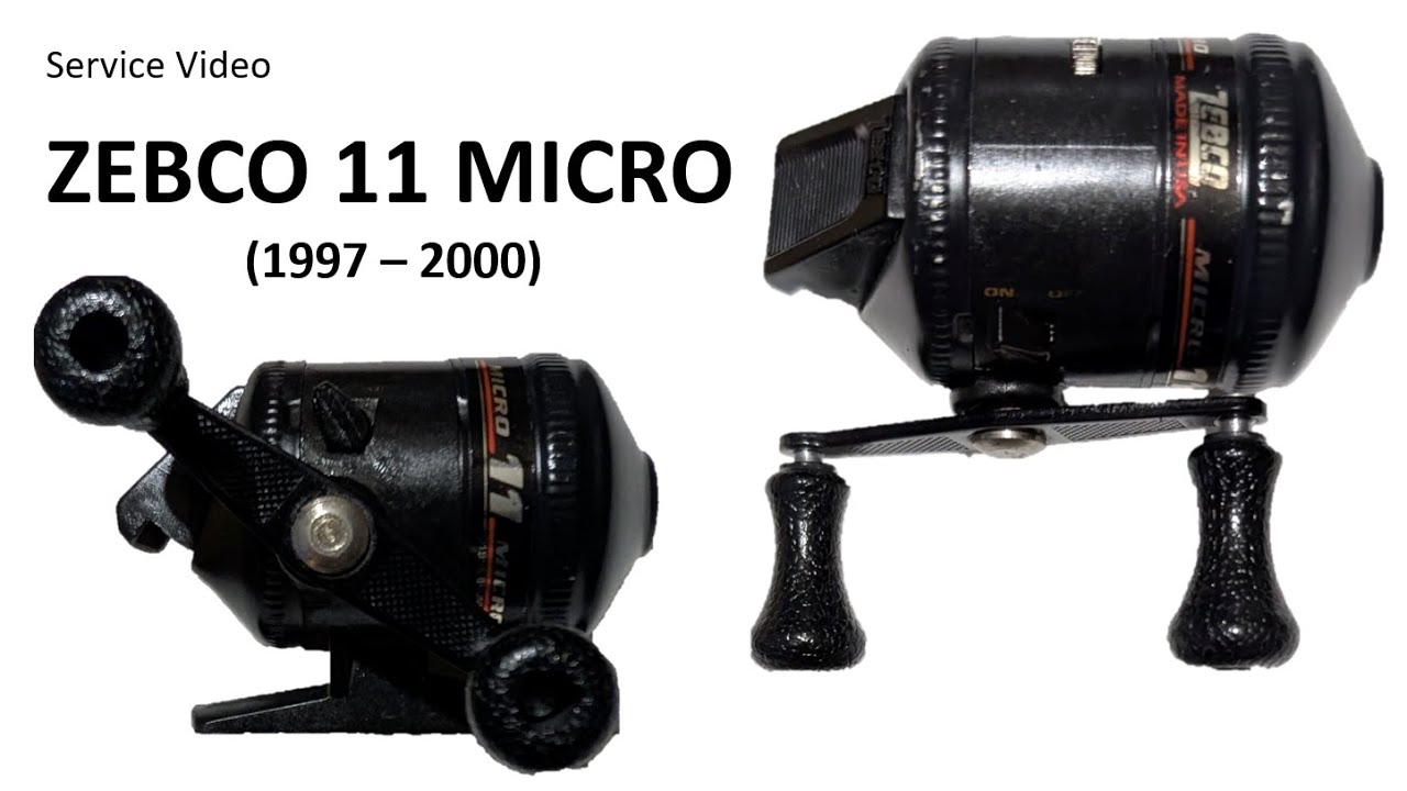 Zebco 11 Micro (1997 - 2000) Spincast Reel Service Video