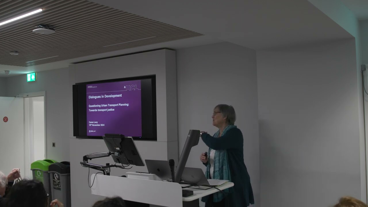Questioning Urban Transport Planning: Towards Transport Justice