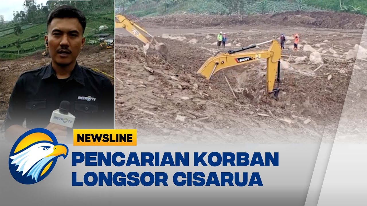 Pencarian Korban Longsor Cisarua Masih Berlanjut Walau Cuaca Tak Mendukung