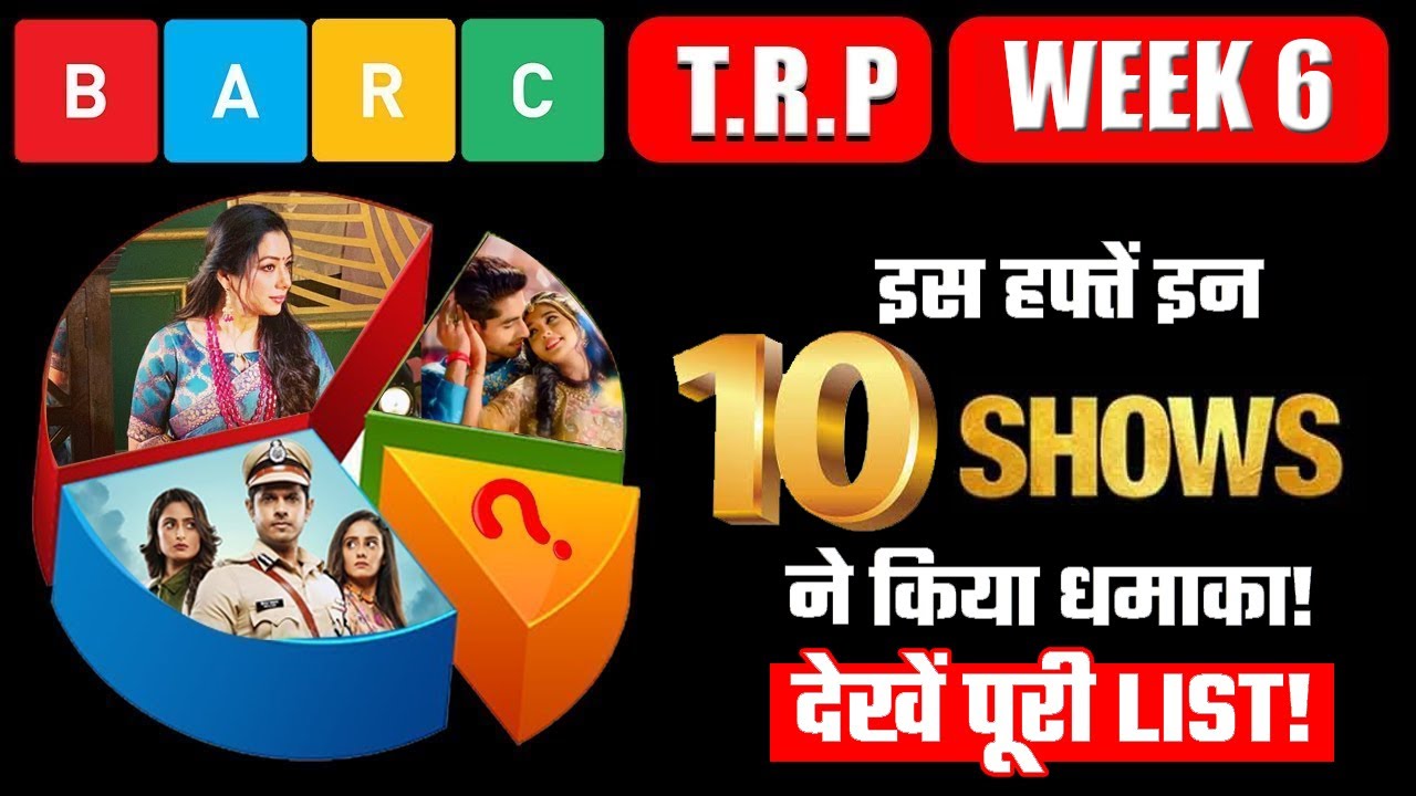 BARC TRP WEEK 6: Here&rsquo;re Top 10 Shows of This WEEK !