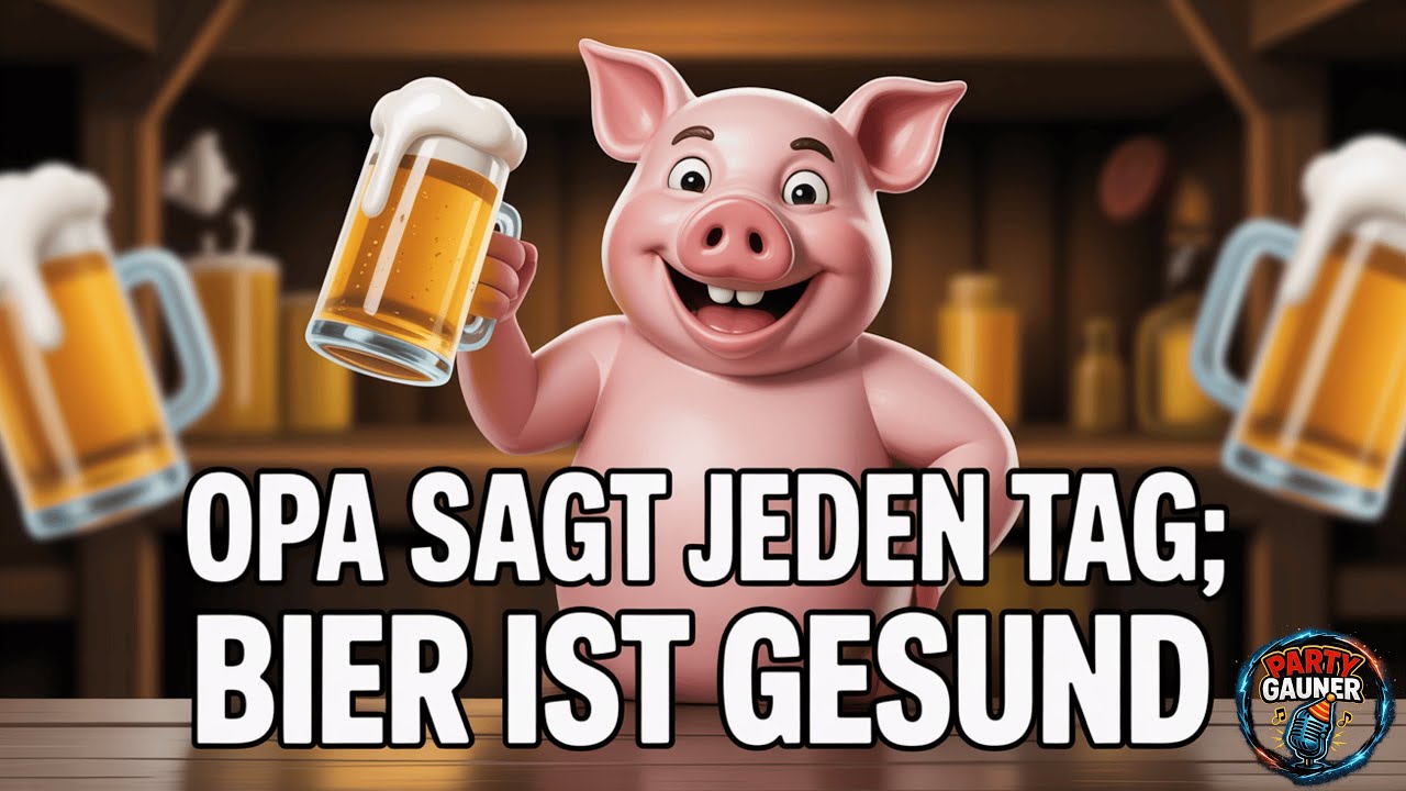 Opa sagt jeden Tag: Bier ist gesund – seine Meinung | Party Schlager