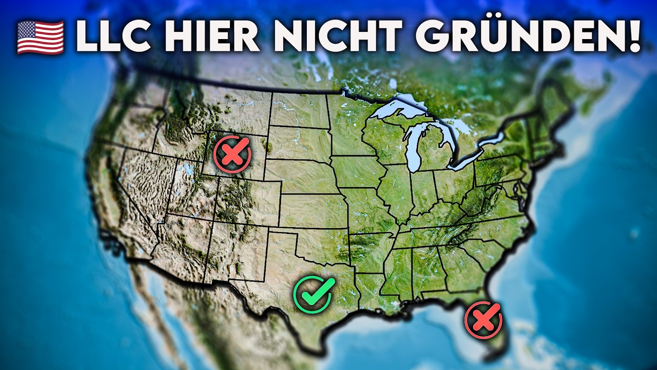 Der beste Bundesstaat für Ihre US LLC! (nicht Florida)