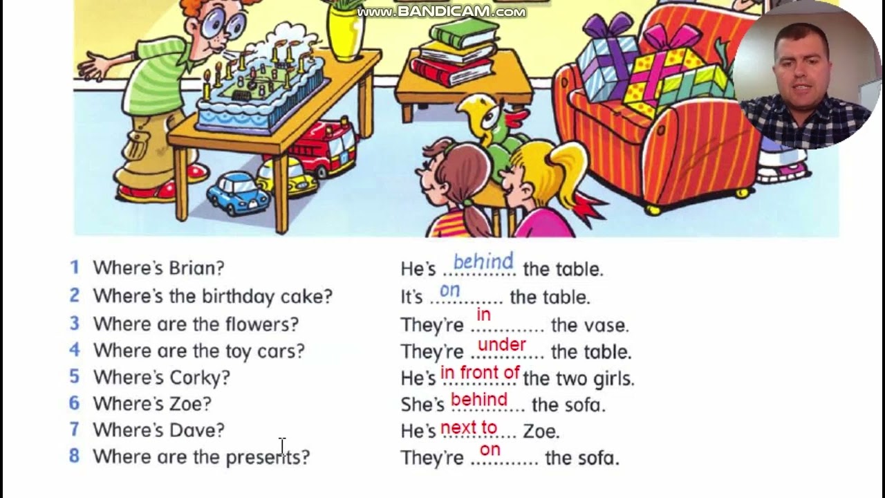 Англисӣ аз китоби Grammar Time 1  Дарси 15