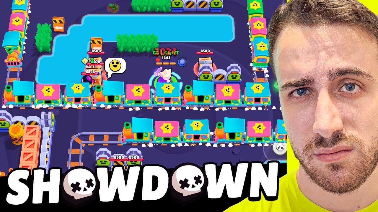 Gioco in Sopravvivenza MA ci sono TROPPI TRENI... Brawl Stars ITA