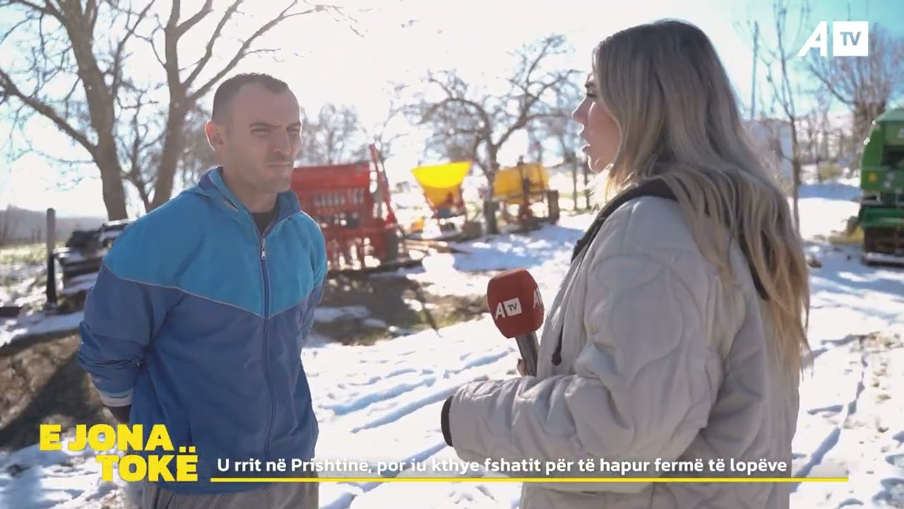 U rrit në Prishtinë, por iu kthye fshatit për të hapur fermë të lopëve