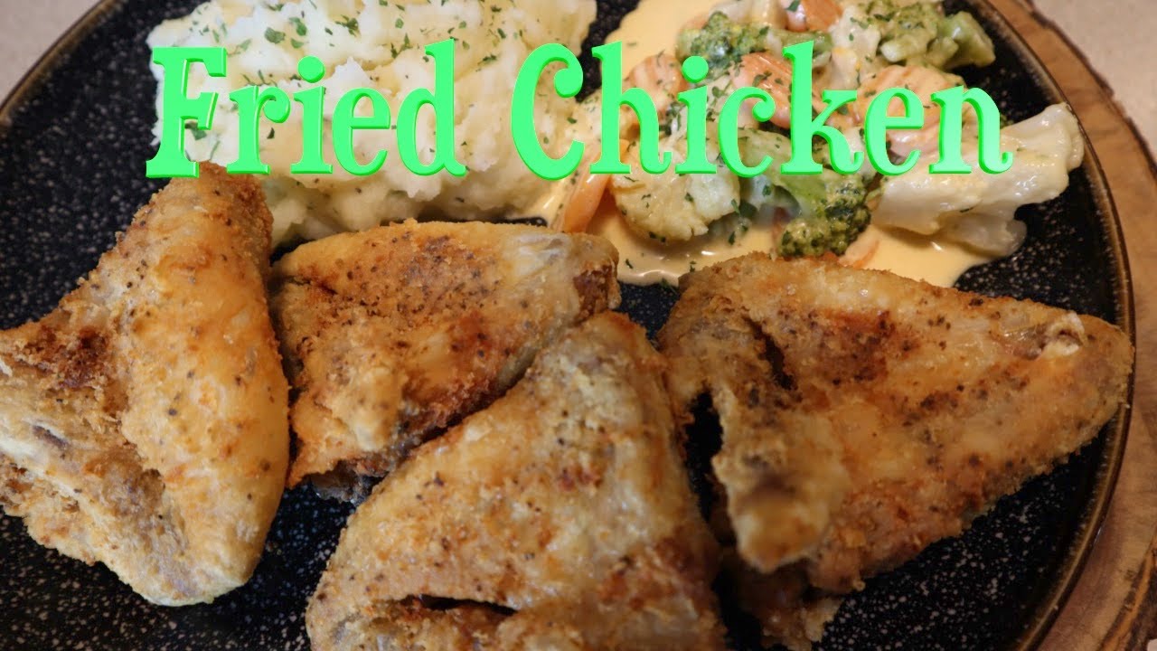 How to make A Delicious Fried Chicken Meal (Quick N Simple)