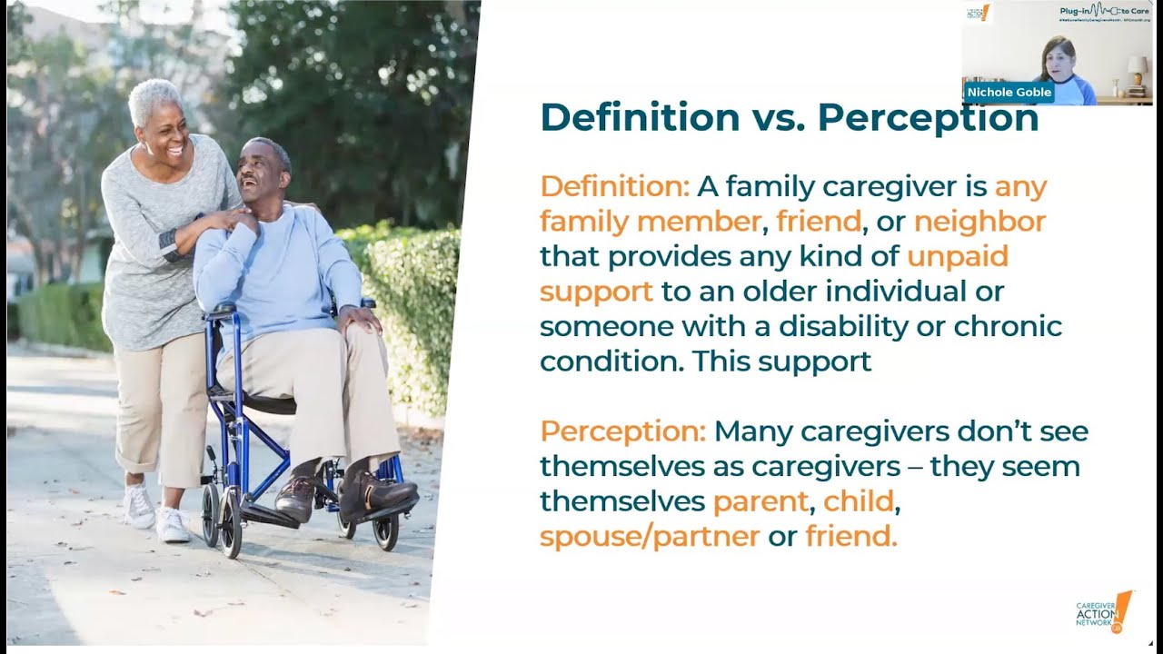 Nichole Goble, Caregiver Action Network: Redifining What a Caregiver Is: Nov 2025