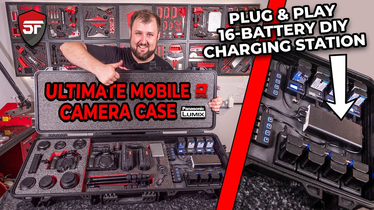 Организуйте свое фотооборудование НА ХОДУ с помощью ULTIMATE Mobile Camera Kit Case!