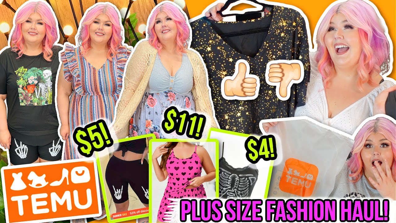 TEMU HUGE PLUS SIZE МОДНАЯ ОДЕЖДА 20+ ДО 150 ДОЛЛАРОВ | СТОИТ ЛИ ОНО ТОГО!? | ЛЕТО 2023