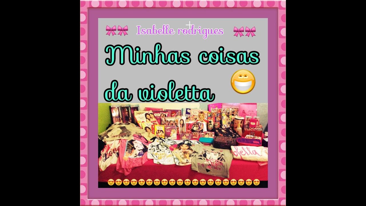 Minhas coisas da violetta ❤️ Isabelle Rodrigues