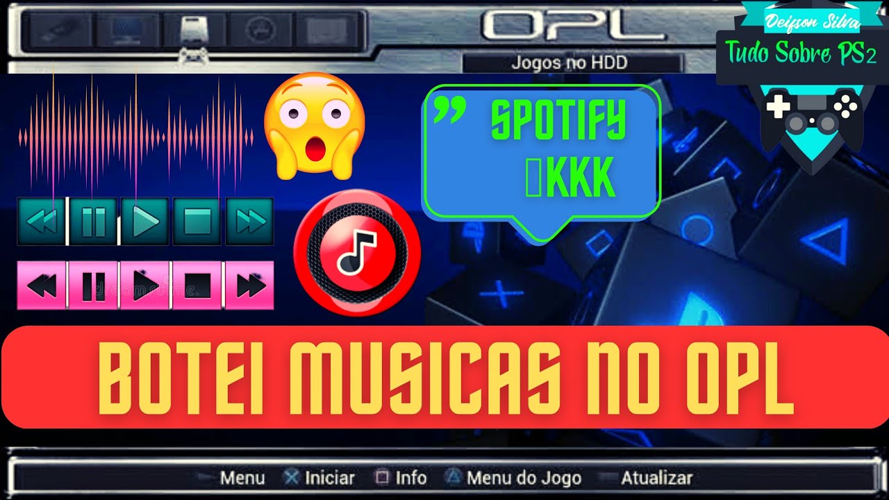 [OPL] Tutorial Direto do Celular | Audio de fundo | Dicas Pra Iniciantes!