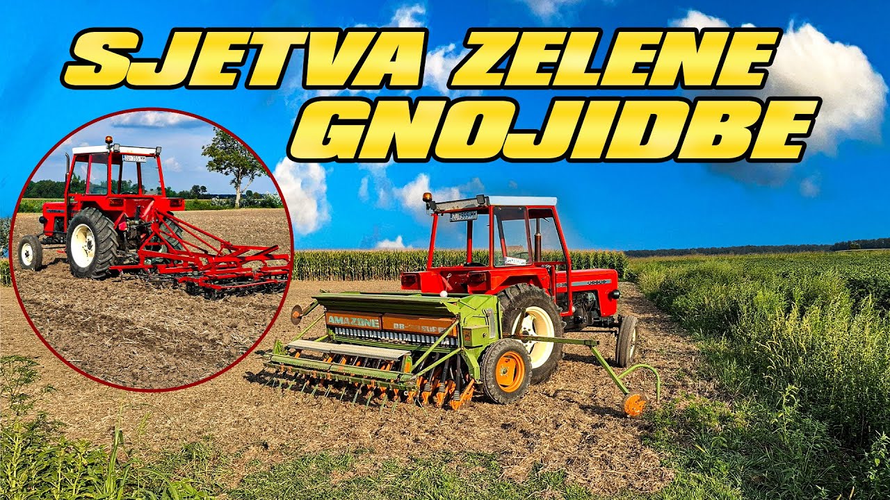 Neće kiša... | Sjetva zelene gnojidbe