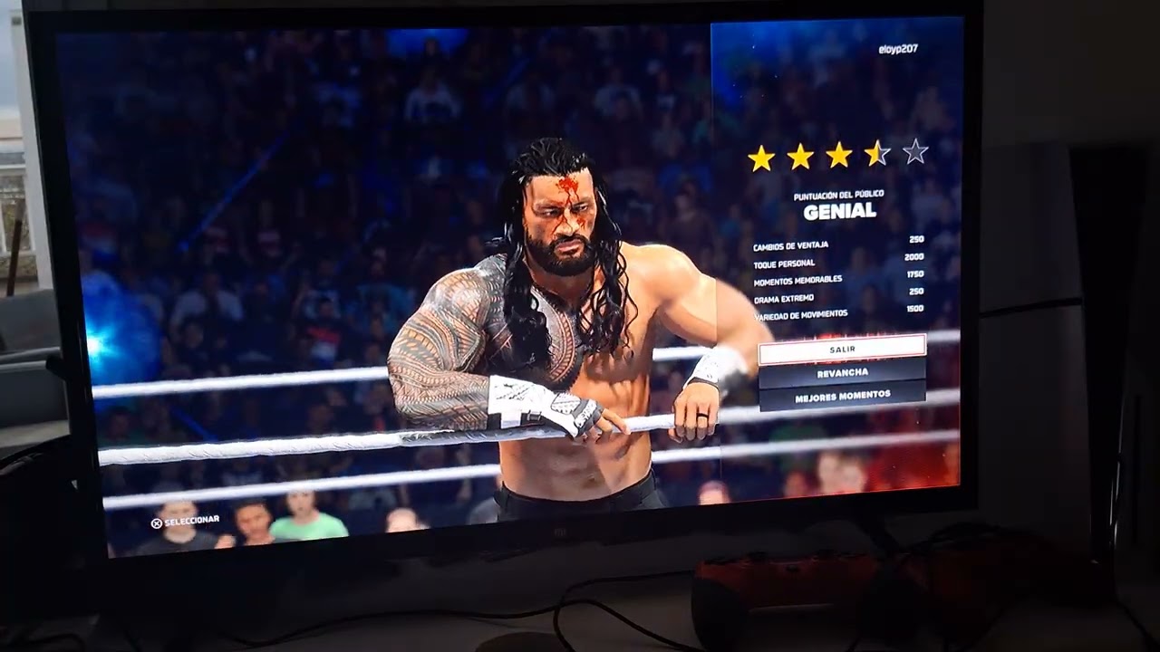 Mi primer gameplay en WWE2K26#video juegos