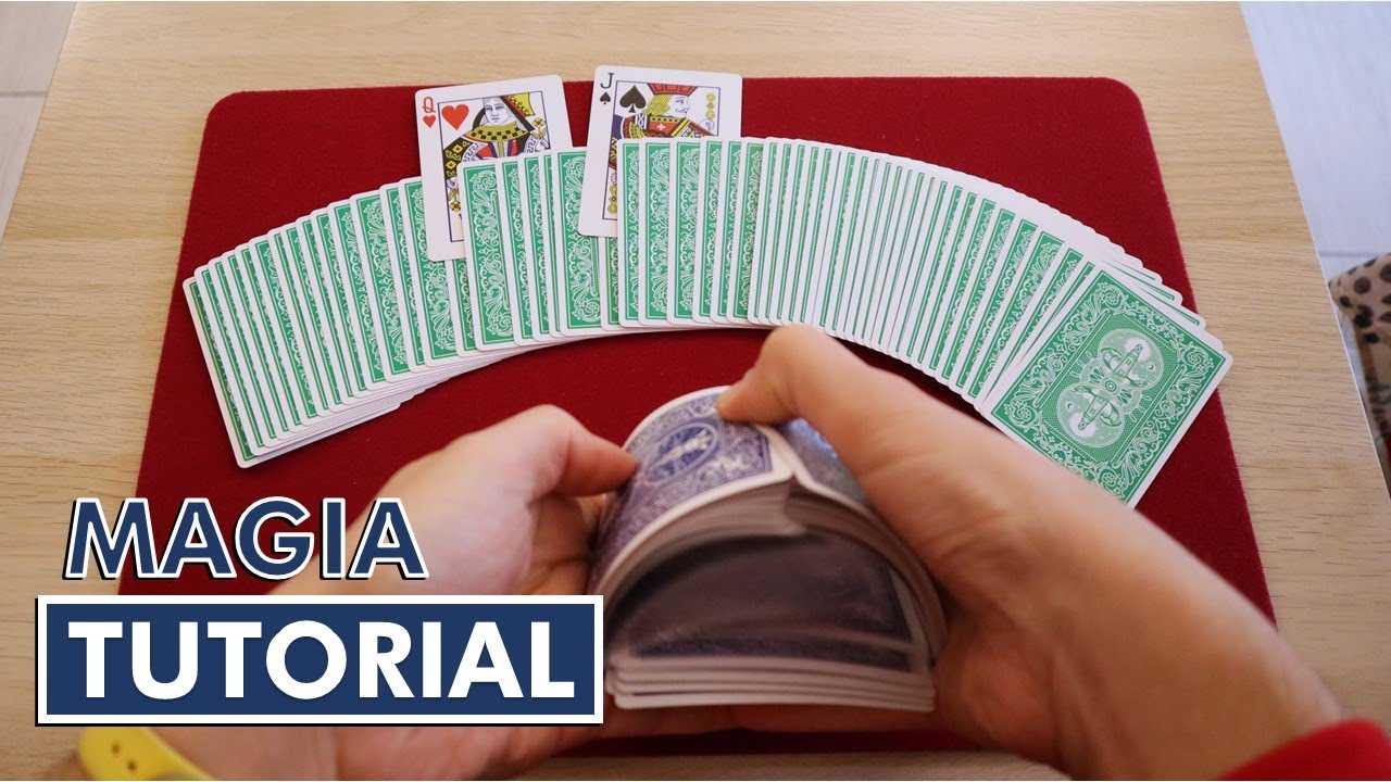 MENTALISMO SPIEGAZIONE: MAGIA IMPROMPTU CON QUALSIASI MAZZO | PRINCIPIO MISCUGLIO ALL'AMERICANA