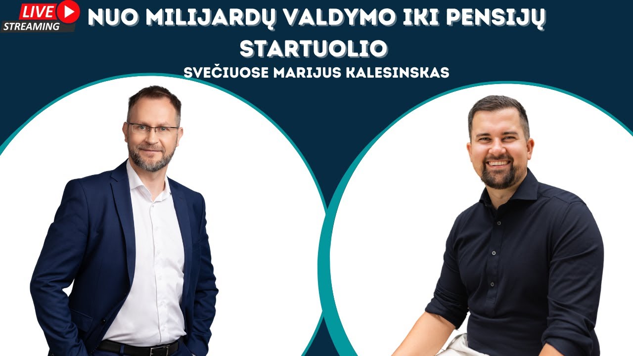 #032 Nuo milijardų valdymo iki Pensijų startuolio - svečiuose Marijus Kalesinskas | Goindex