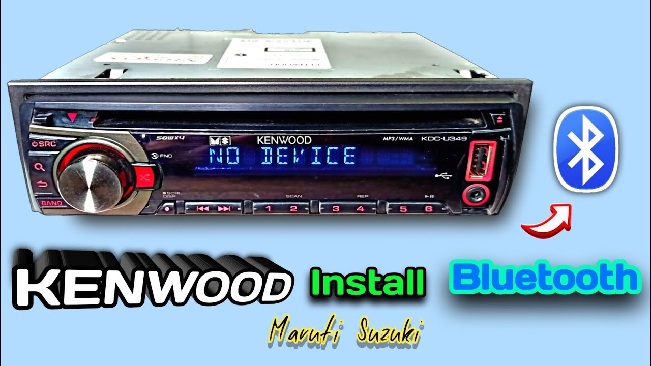 kenwood car stereo kenwood car stereo bluetooth pairing KDC-U349