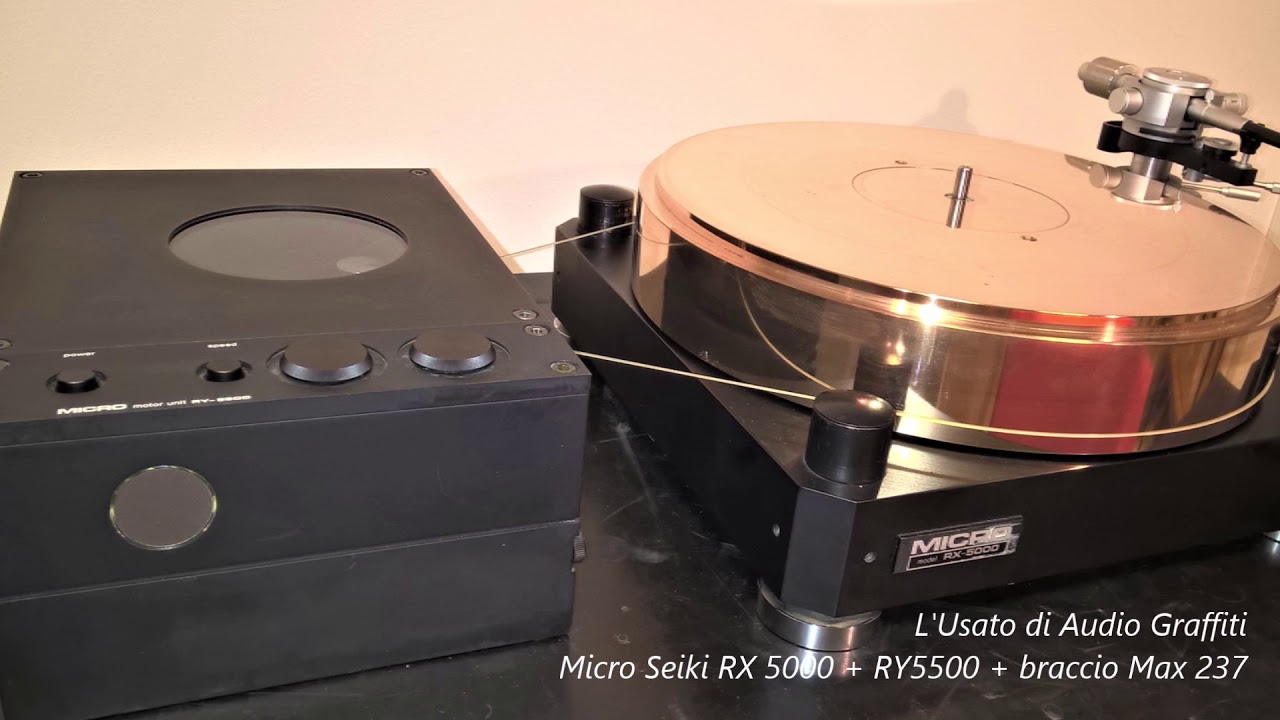 Micro Seiki RX 5000 + RY5500 + braccio Max 237