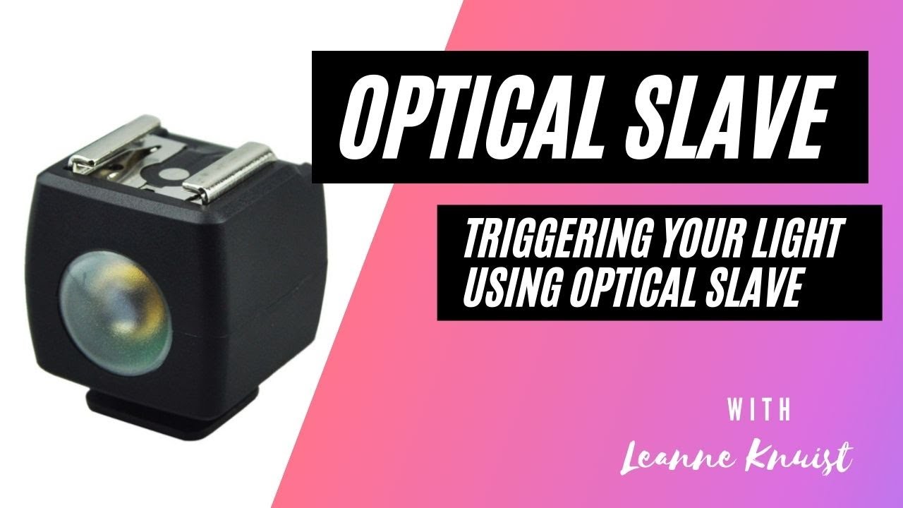 Triggering your light via the slave optical sensor
