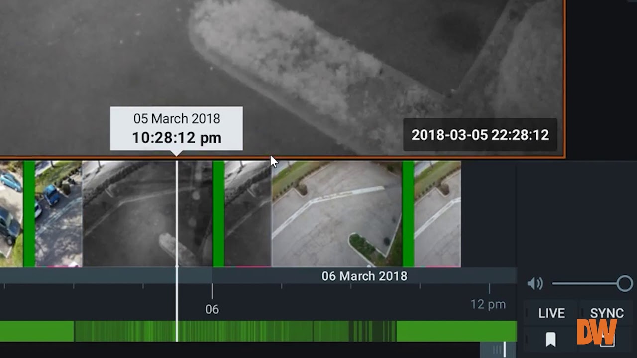 DW Spectrum&reg; IPVMS Feature Tutorials: Adaptive Timeline