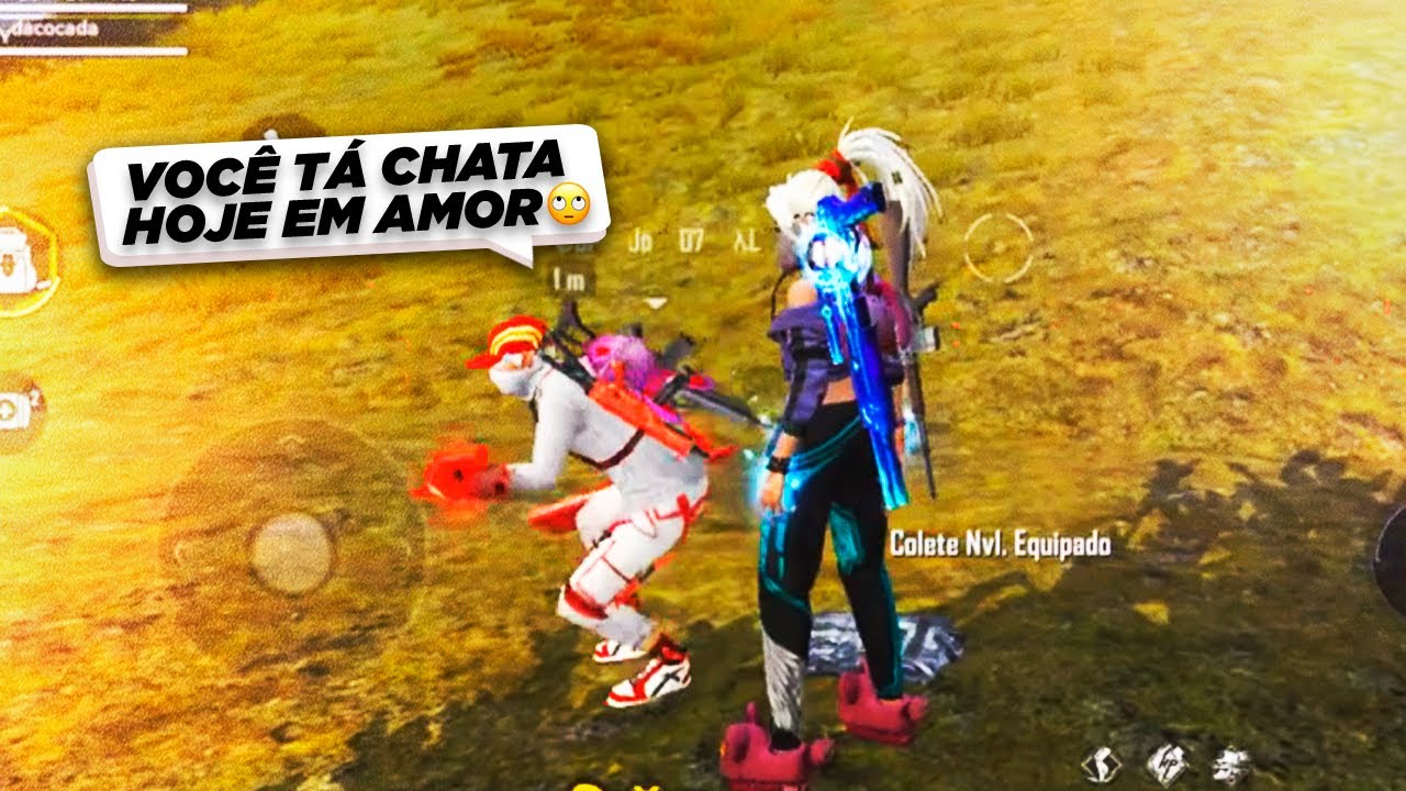 IRRITEI MEU DUO A PARTIDA TODA E OLHA NO QUE DEU 😂❤️ #freefire