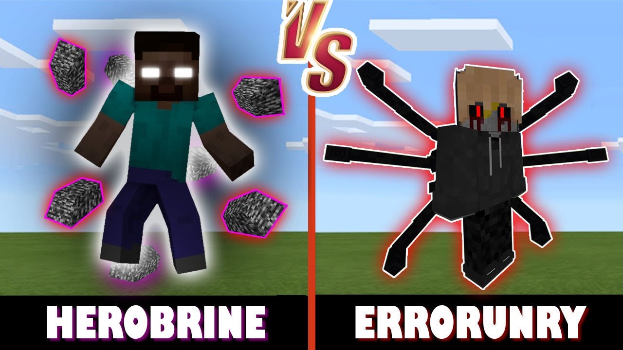Herobrine vs. ErrorUnry | Minecraft (I'M PISSED!)