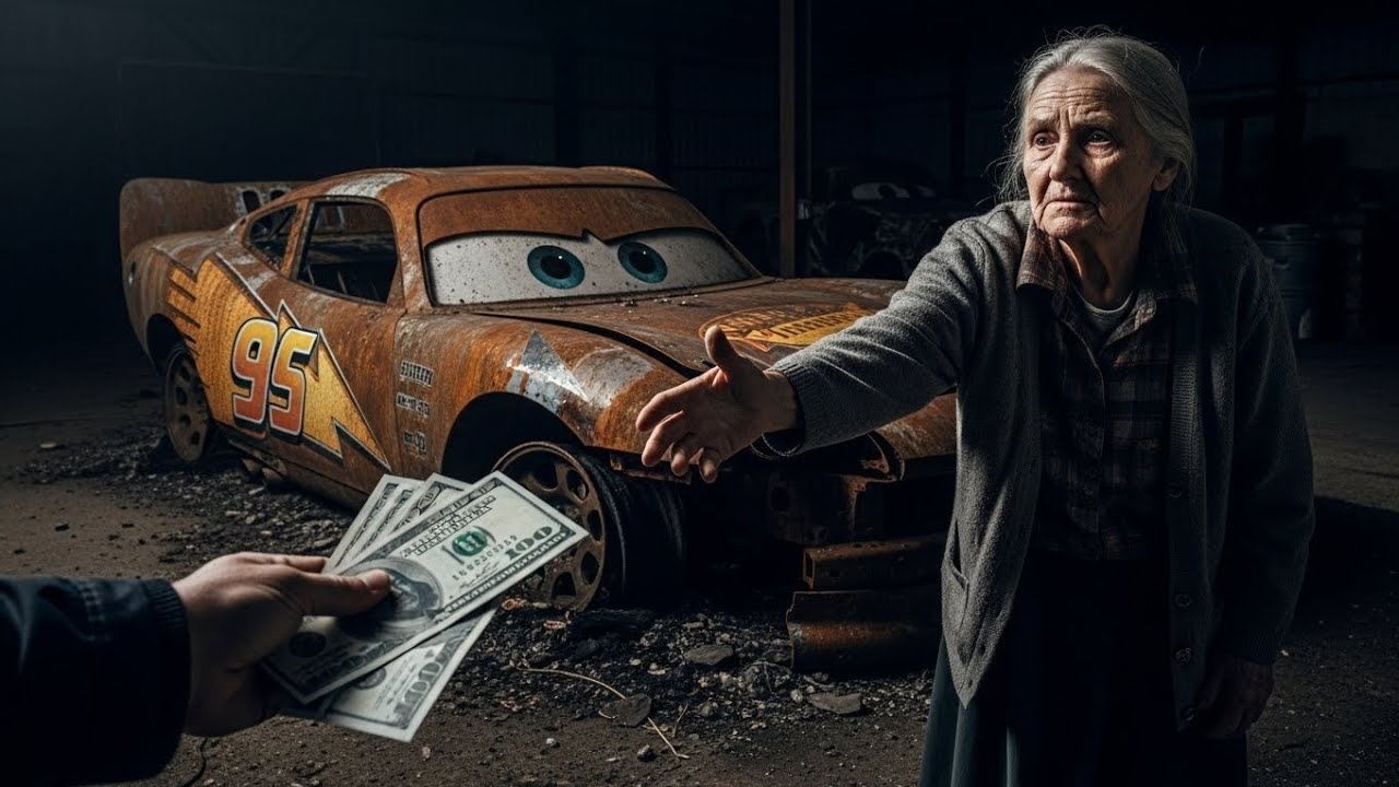 $300 Burned Lightning McQueen Restoration  From Ashes to Legendary