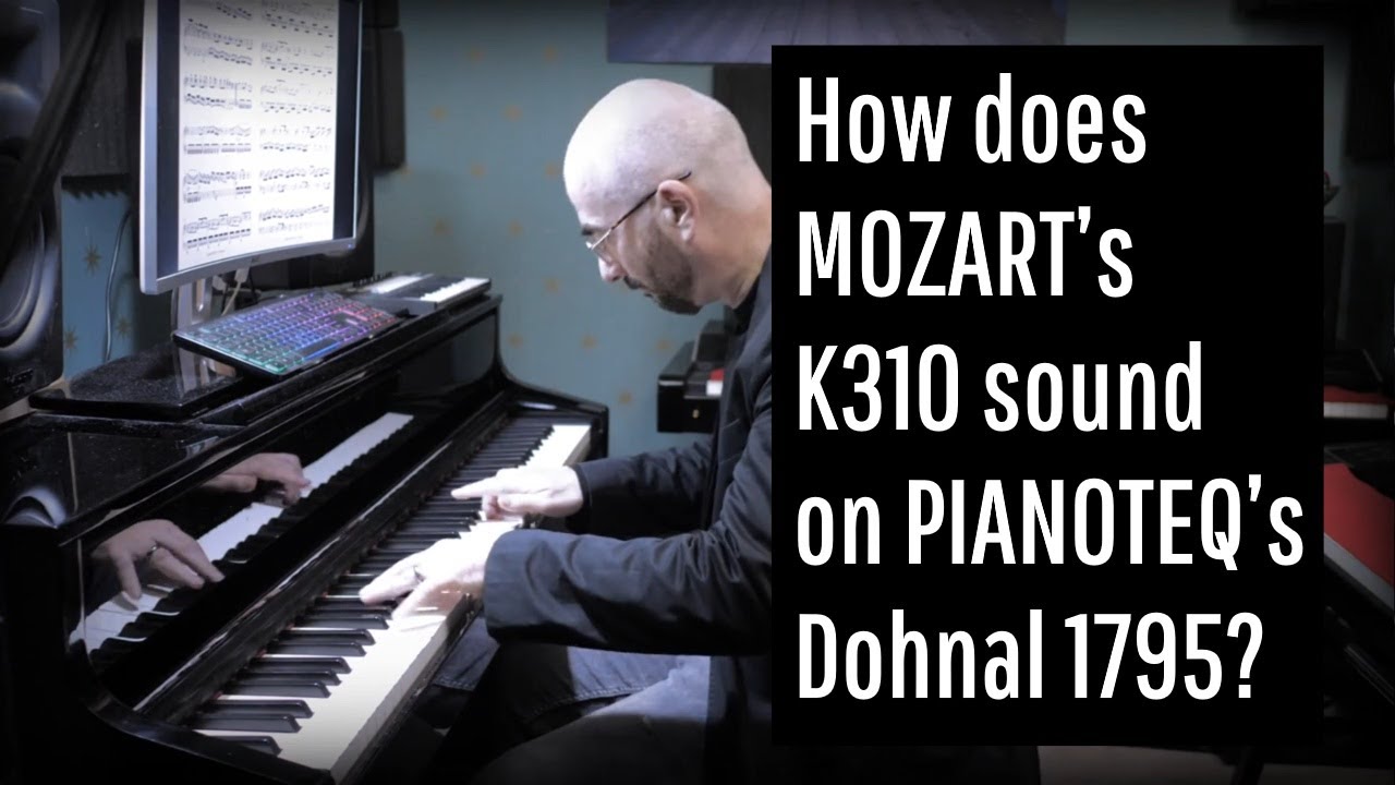 Experience the dynamic and exciting tone of this beautiful historic piano - Pianoteq's Dohnal 1795